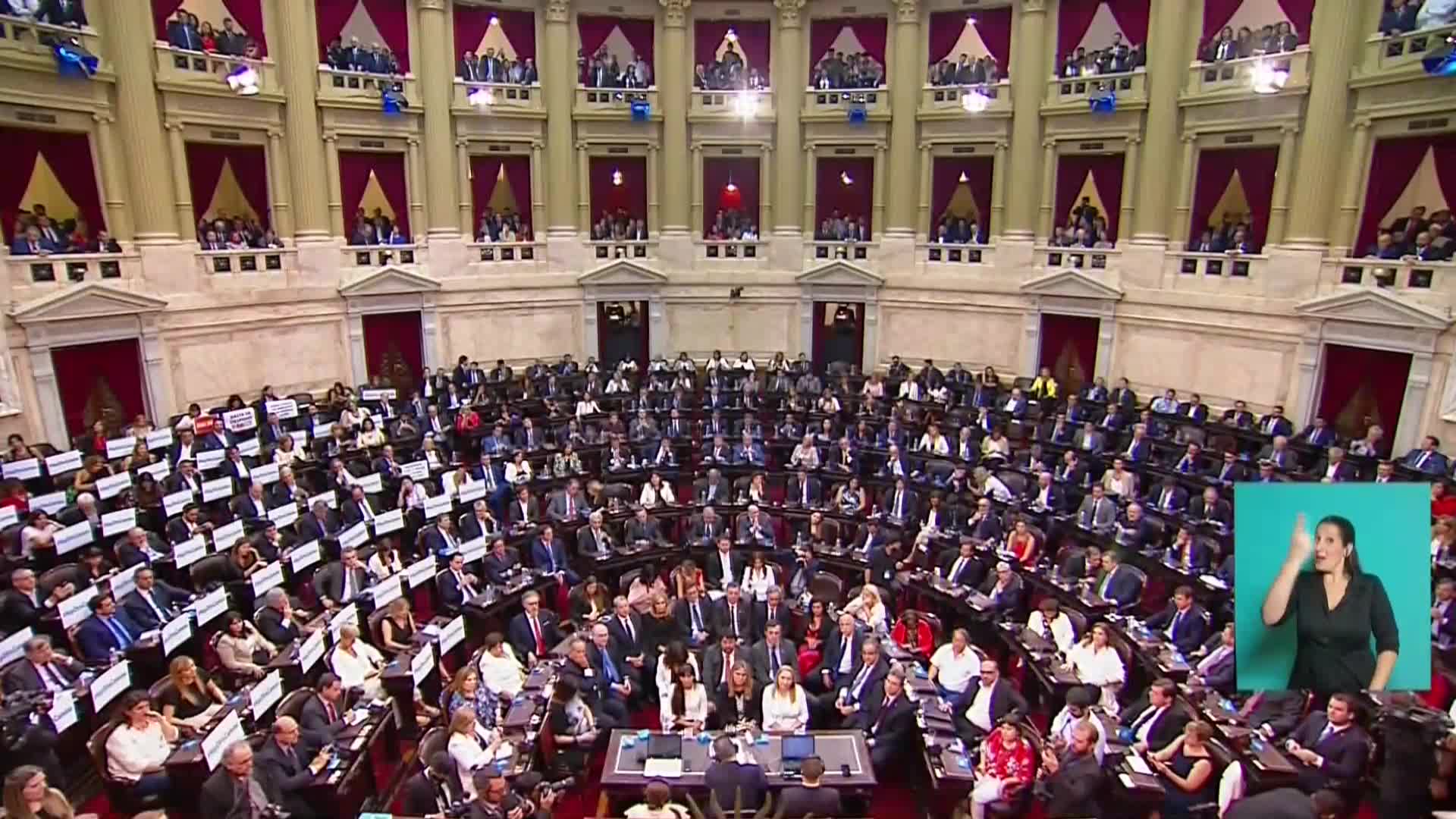 Congreso Nacional: Macri abrió el 137° período de sesiones ordinarias