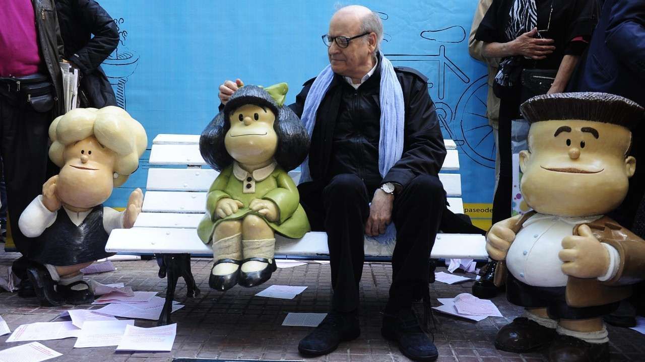 Adiós a Quino, el hombre que cuestionó los mandatos y los totalitarismos con su entrañable Mafalda