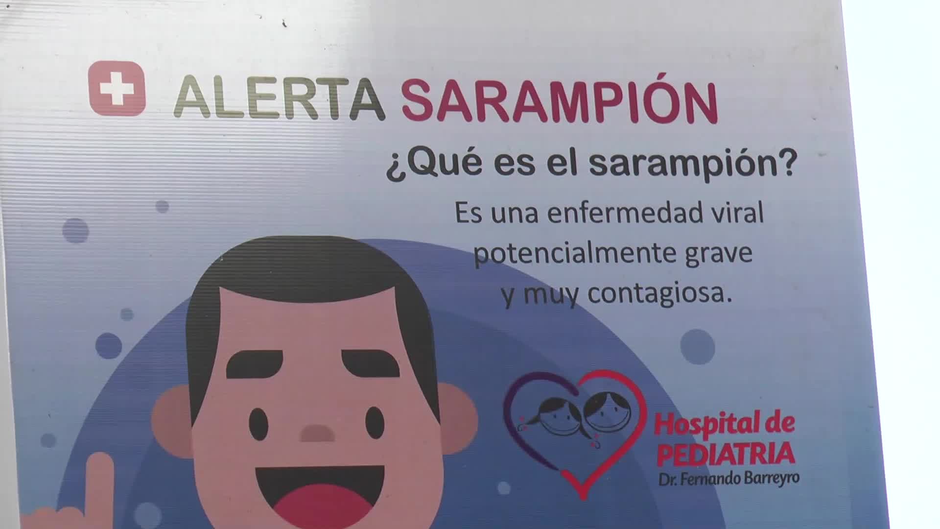 Campaña Nacional de vacunación contra el sarampión y la rubéola en Misiones