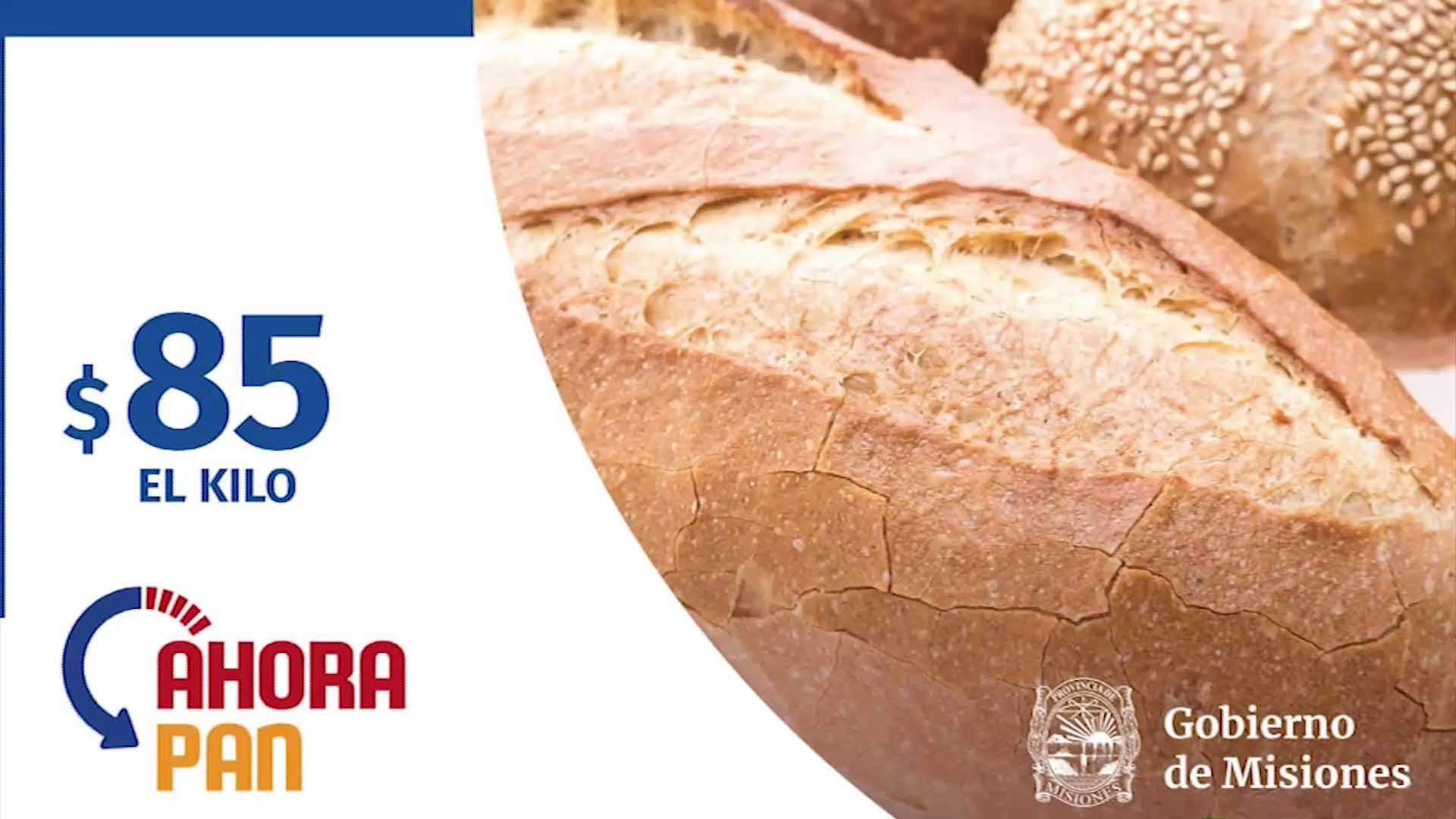 $85 el kilo: “Ahora pan” continúa hasta el 30 de junio 