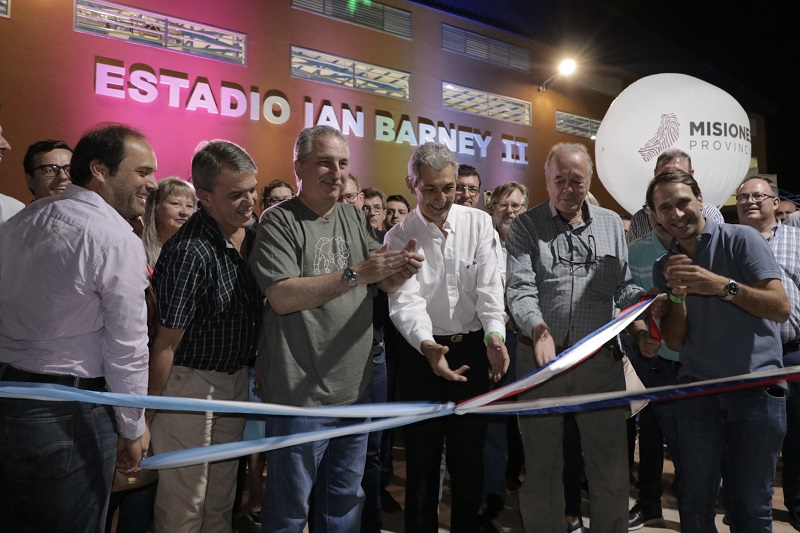 Mundial de Futsal: emotiva inauguración del Ian Barney II en Oberá