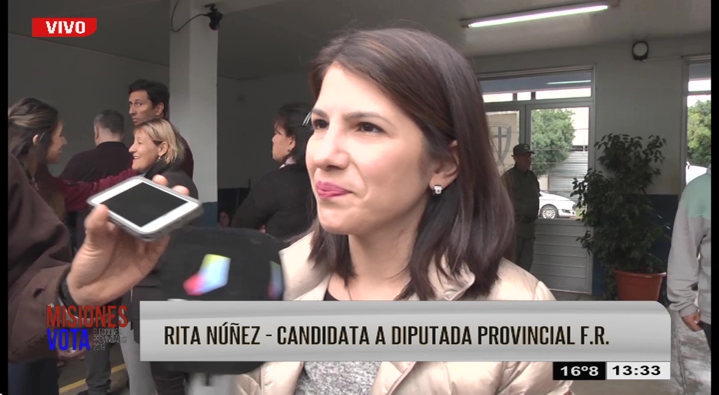 Misiones Vota: Rita Núñez candidata a Diputada Provincial