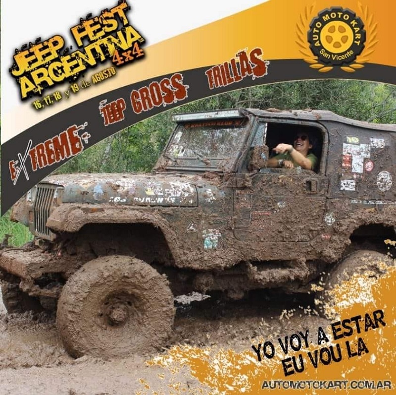San Vicente: se viene la 12° edición del Jeep Fest Argentina 4x4