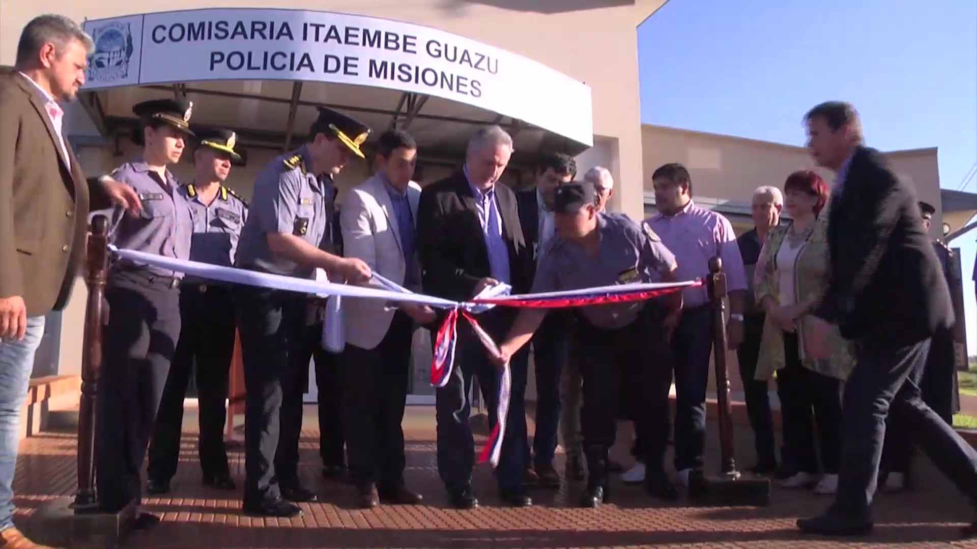 Inauguraron la Comisaria y estación de bomberos de Itaembé Guazú