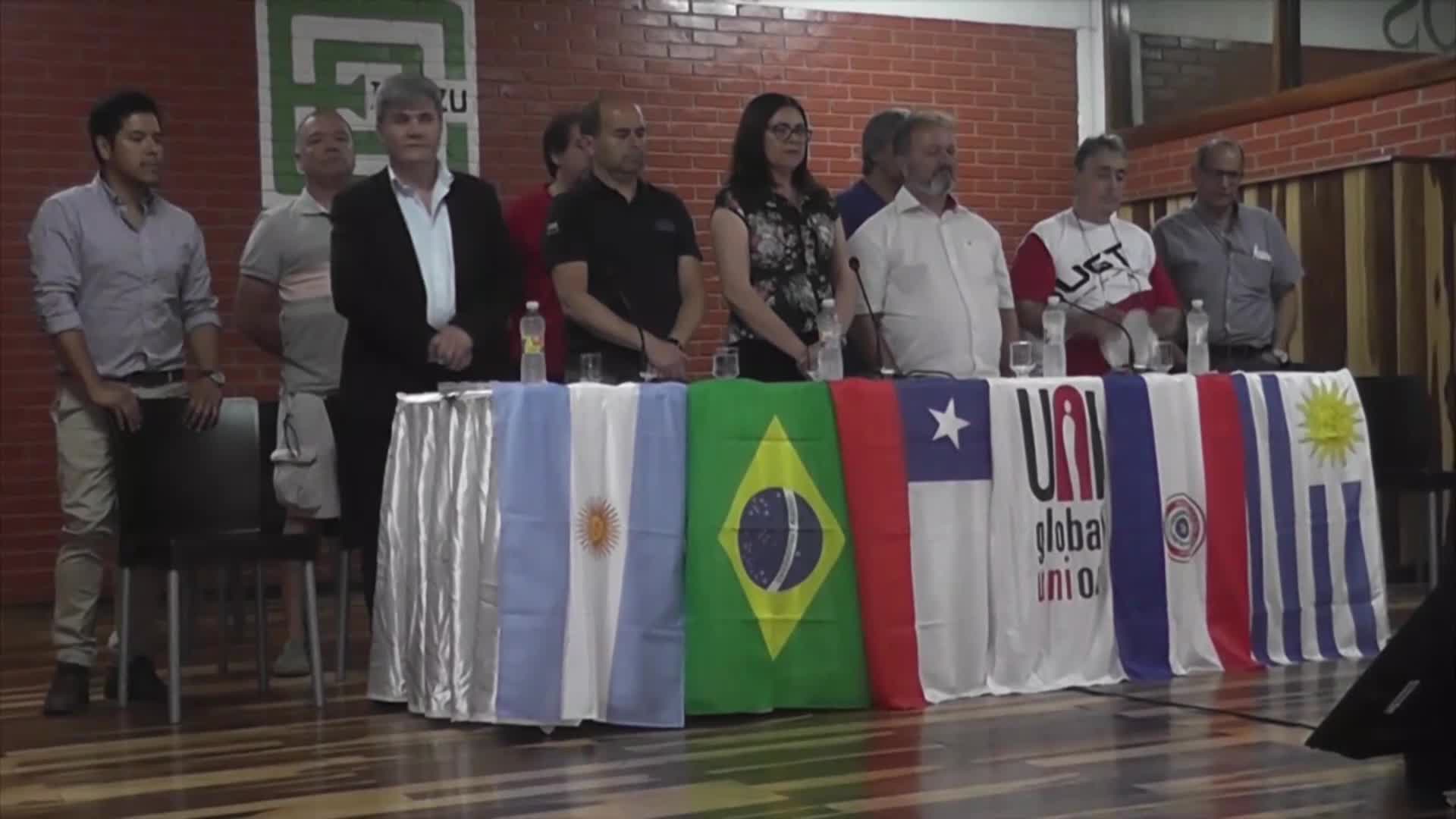 Puerto Iguazú: se reunió de la Confederación de Sindicatos de Comercio del Mercosur