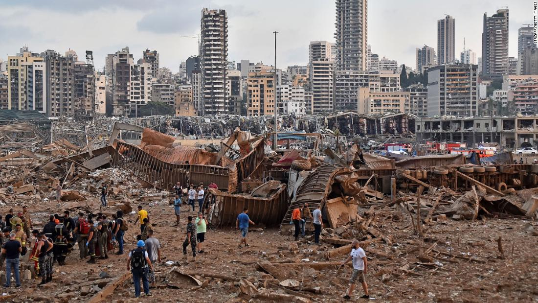 Explosión en Beirut: "Hay muchos desaparecidos y los sanatorios están colapsados"