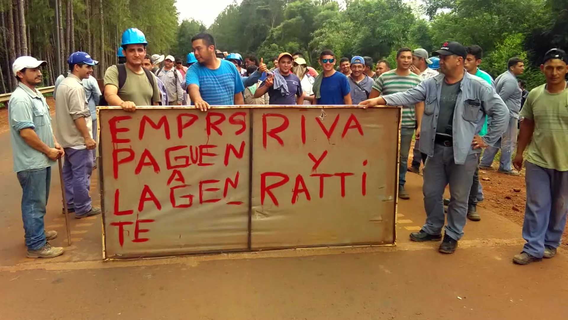 UOCRA Iguazú: obreros protestan por falta de pago