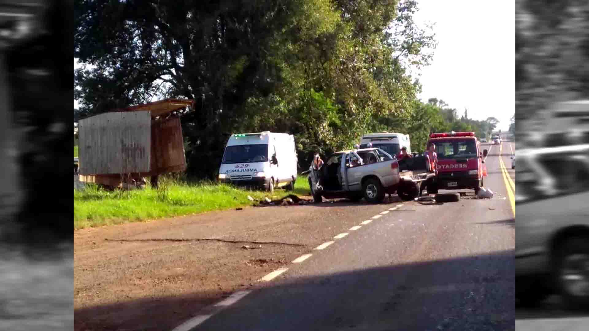 Tránsito fatal: siguen en grave estado los accidentados en Roca