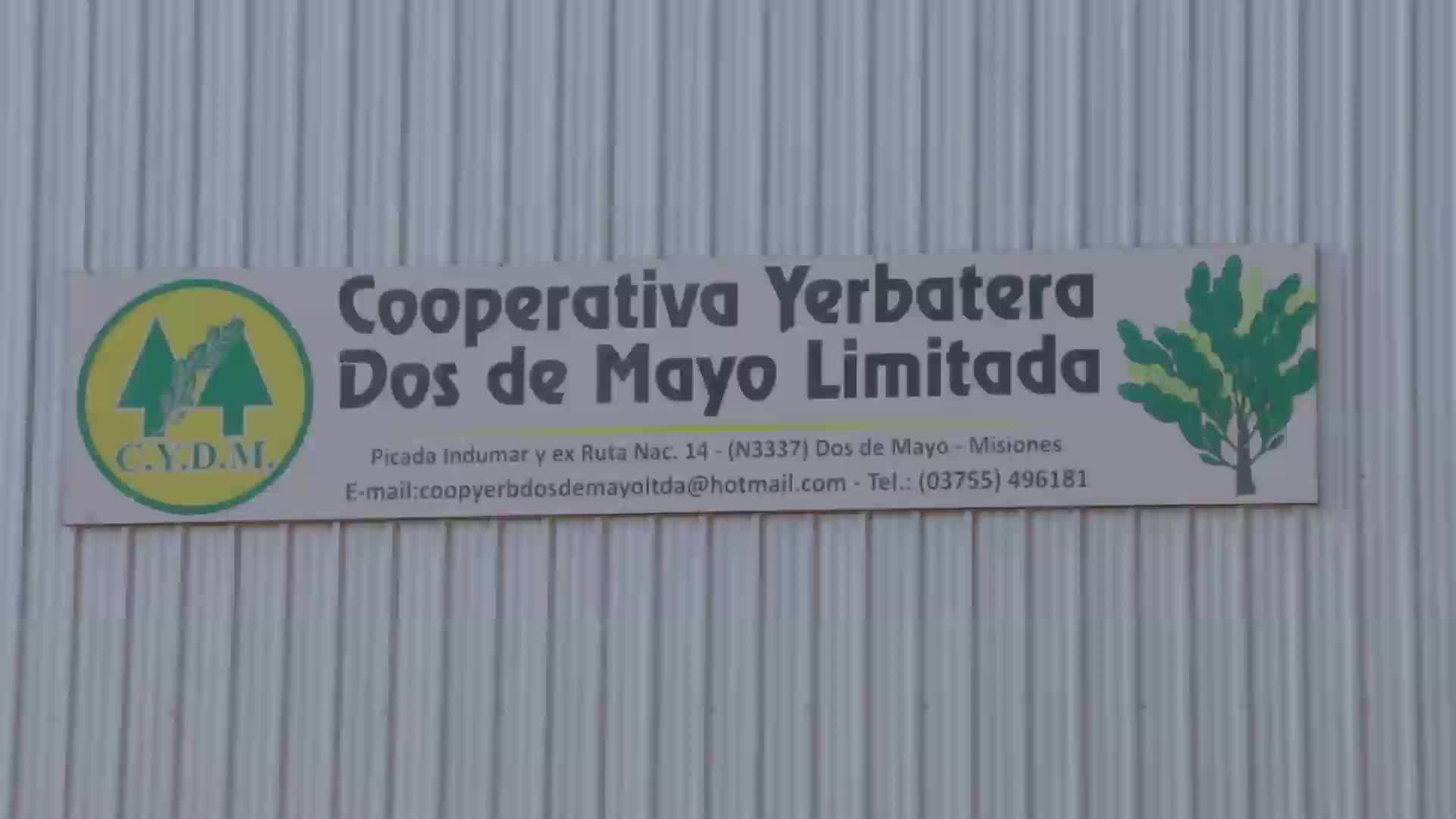Inaugurada en 1994 Cooperativa Yerbatera Dos de Mayo Limitada, casi 25 años de crecimiento