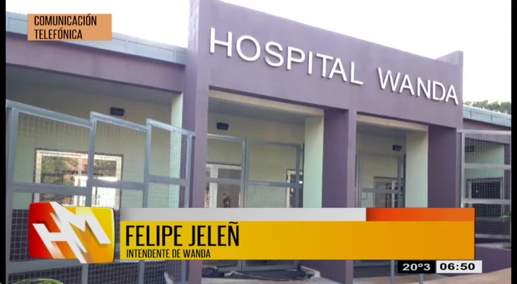 Hoy se inaugura el Hospital de Wanda y mañana el de Campo Grande