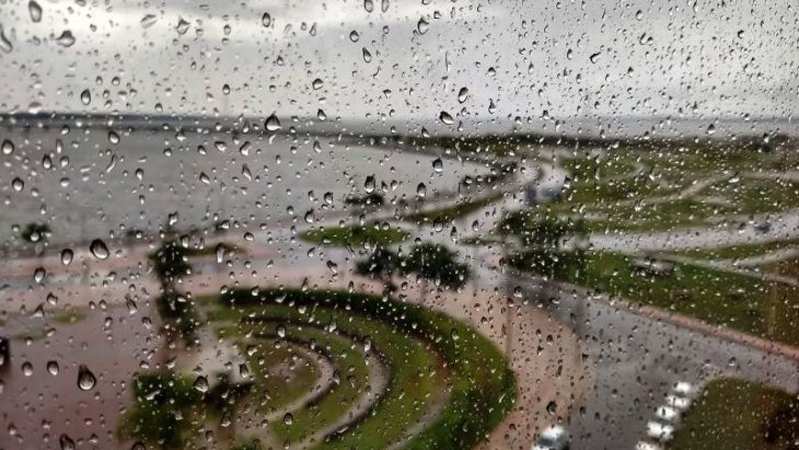 Lunes: lluvias y tormentas moderadas en toda la provincia