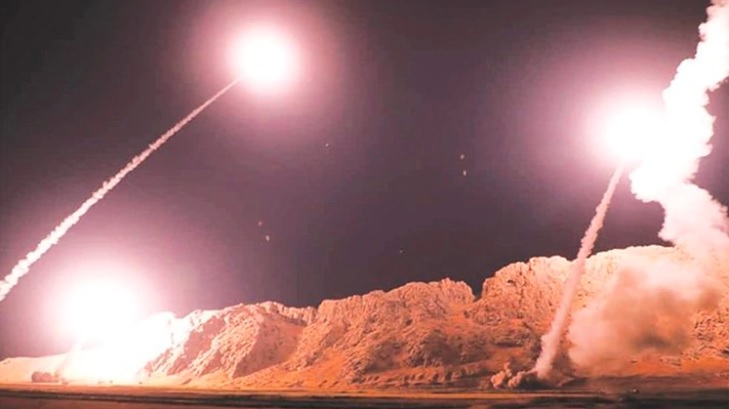 Video: así fue el ataque de Irán a las bases militares estadounidenses