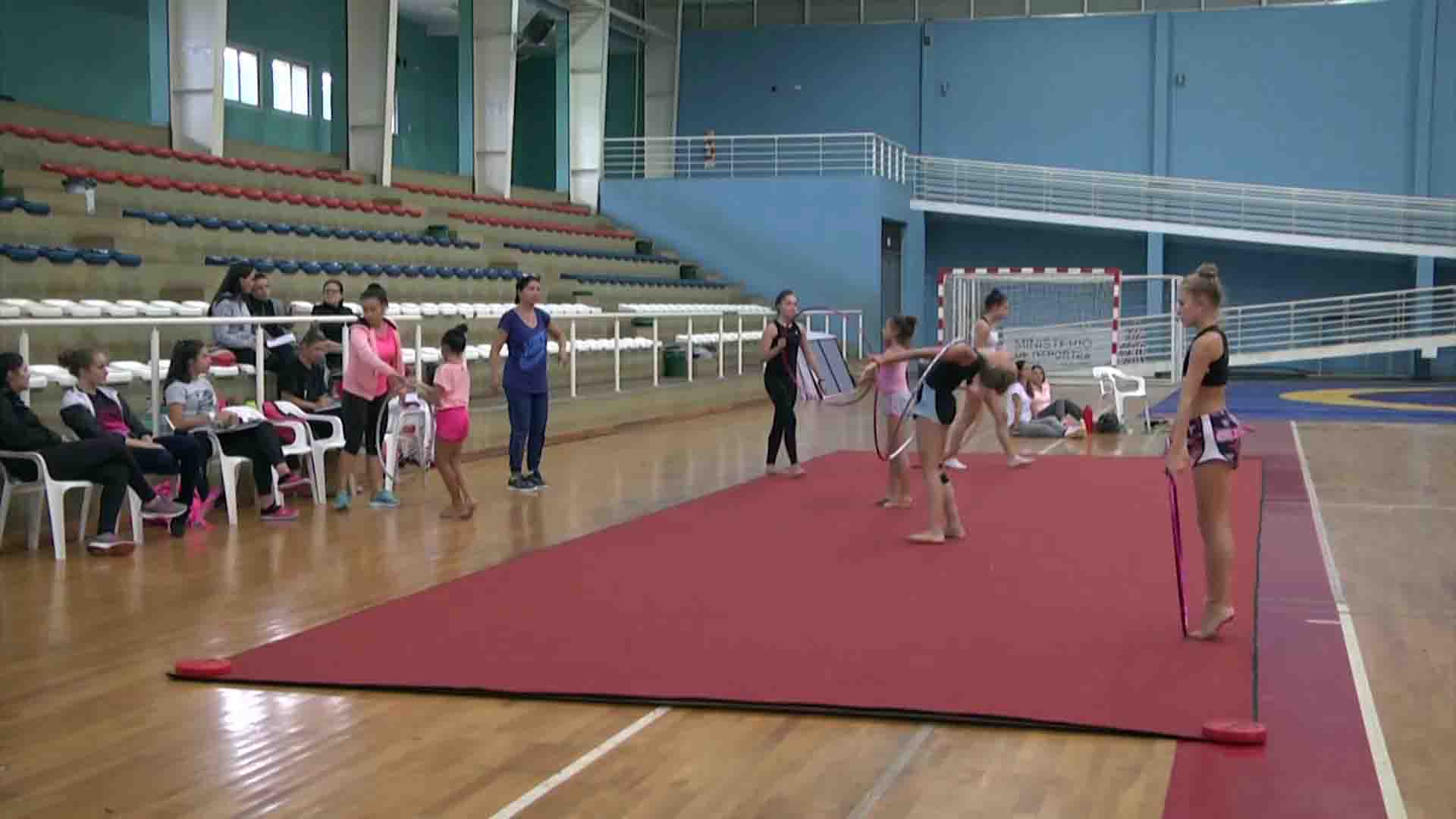 Se realizó la capacitación técnica para gimnastas seleccionadas 