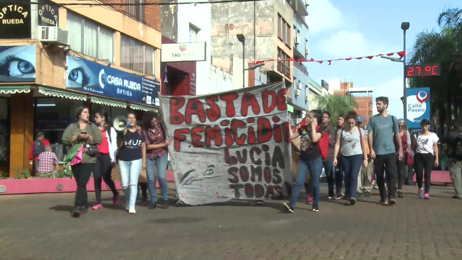 Femicidios: se realizó una marcha reclamando seguridad