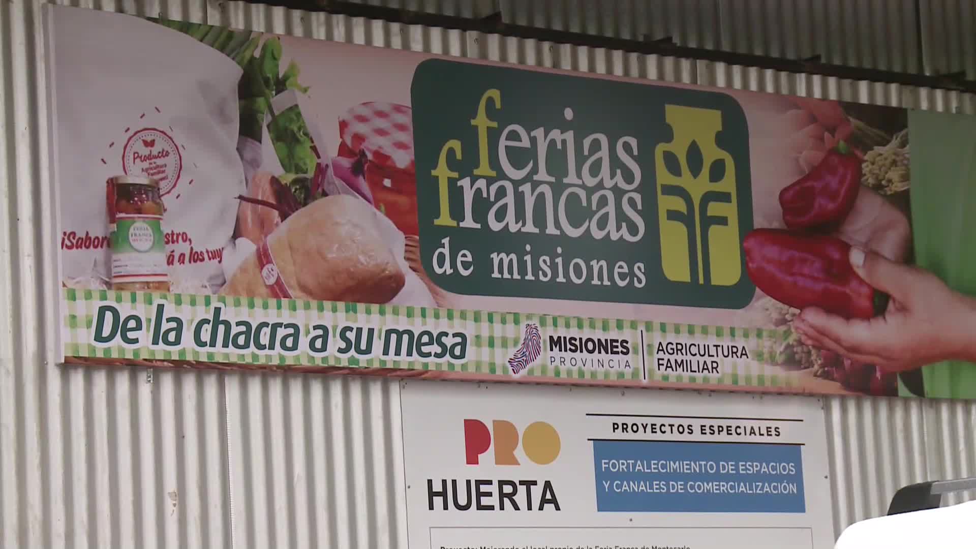 Ferias Francas: productores con nuevo edificio en Montecarlo