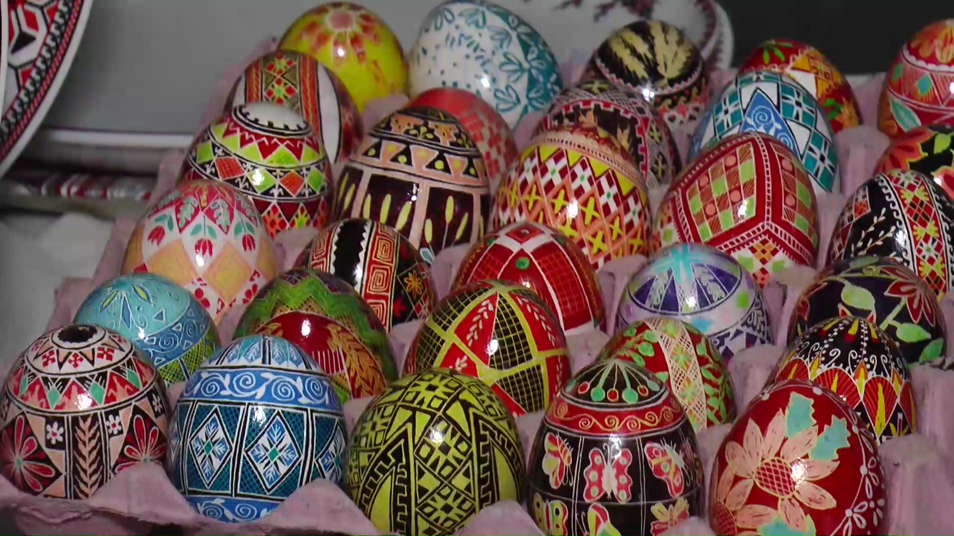 Huevos pesanké: La comunidad ucraniana renueva su tradición en las Pascuas