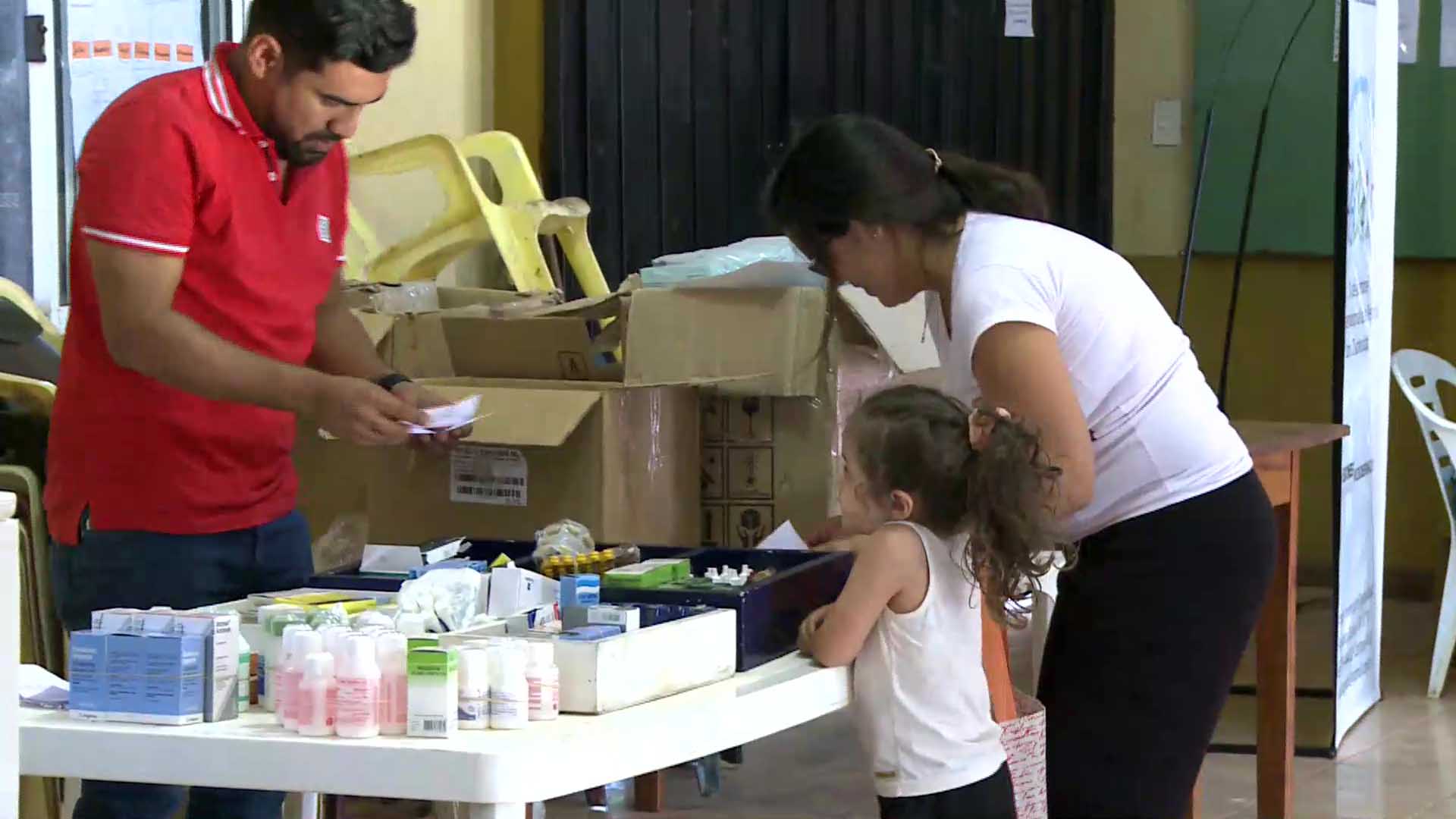 “Barrios Activos” en Santa Lucía: asistencia en salud y consultas varias