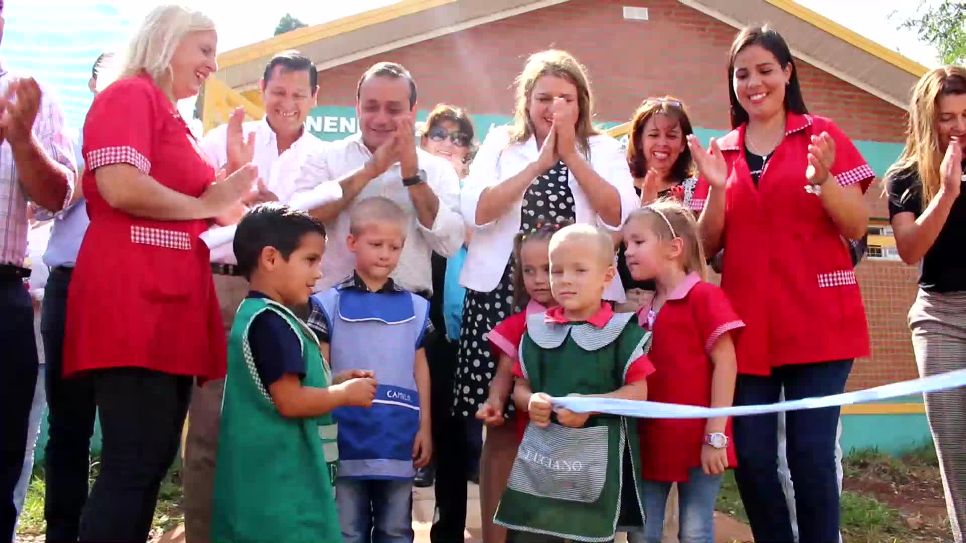Inauguraron salas de nivel inicial para las escuelas de Campo Viera y San Vicente