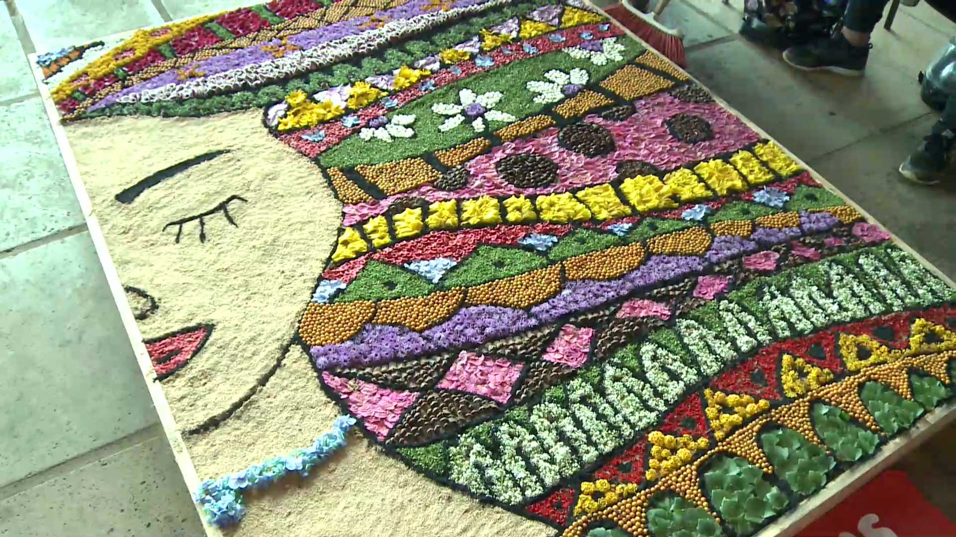 BOP N°5 de Candelaria: 30 años de despliegue de alfombras florales