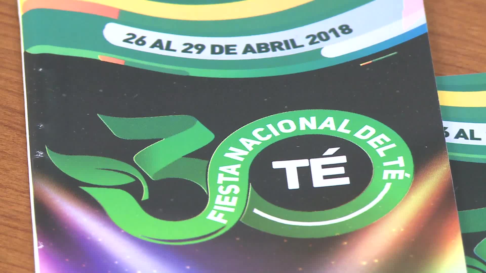 Del 26 al 29 de abril 30° Fiesta Nacional del Té en Campo Viera 