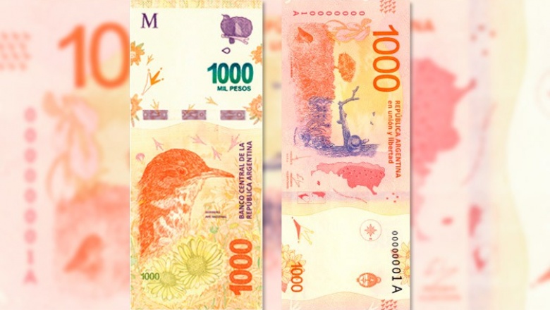 Alerta por circulación de billetes de mil pesos falsos