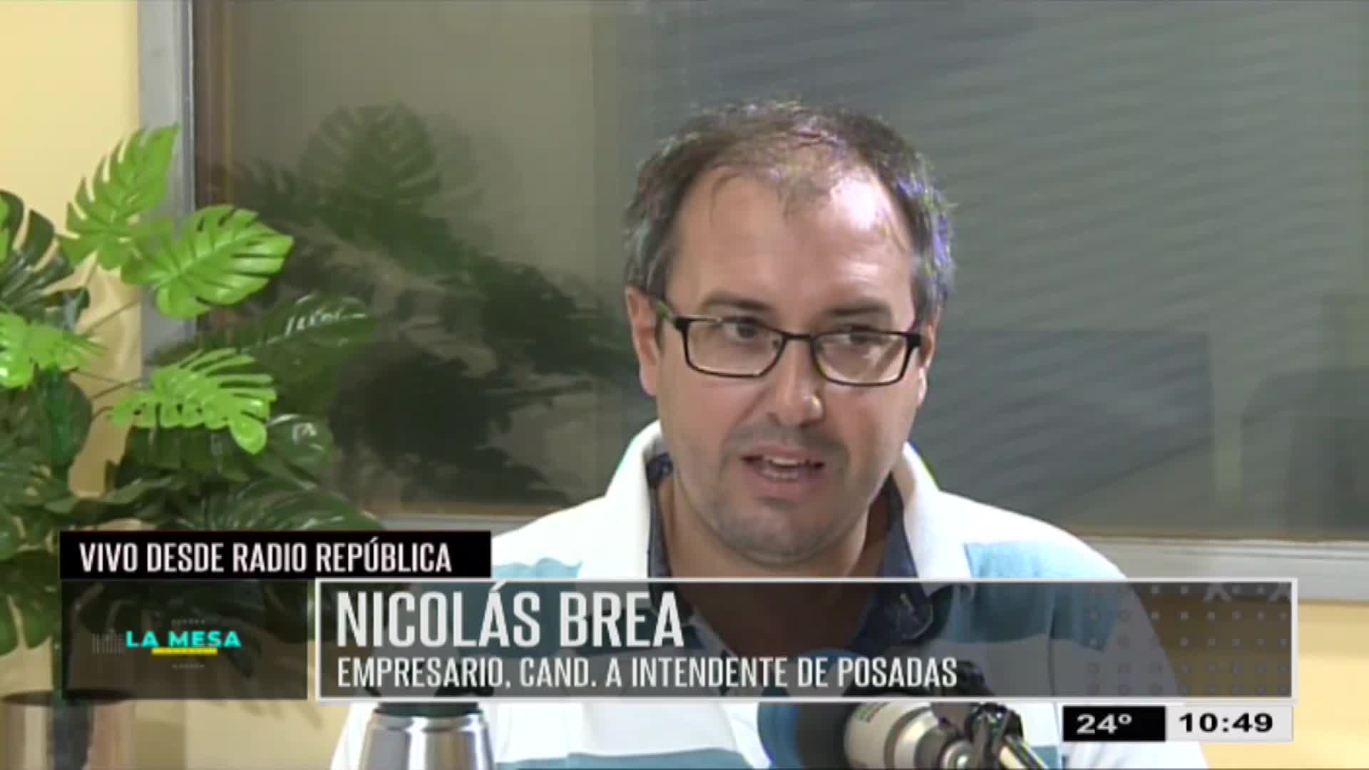 Rumbo al 2 de junio: Nicolás Brea visitó el programa Mesa Grande de Canal 12