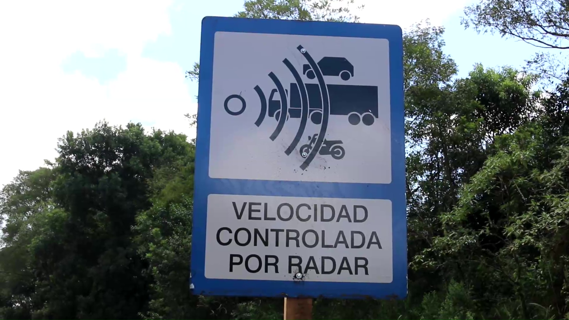 Seguridad vial. Radar en Campo Grande 