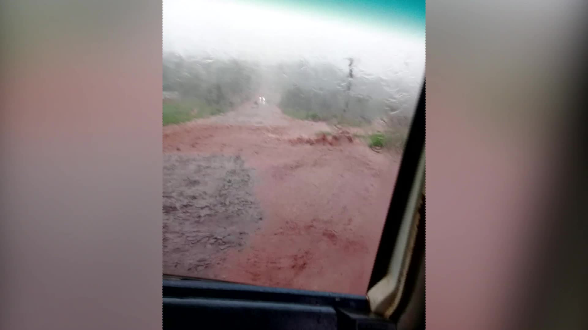 Temporal de fuertes vientos y lluvias afectó a la zona centro de Misiones