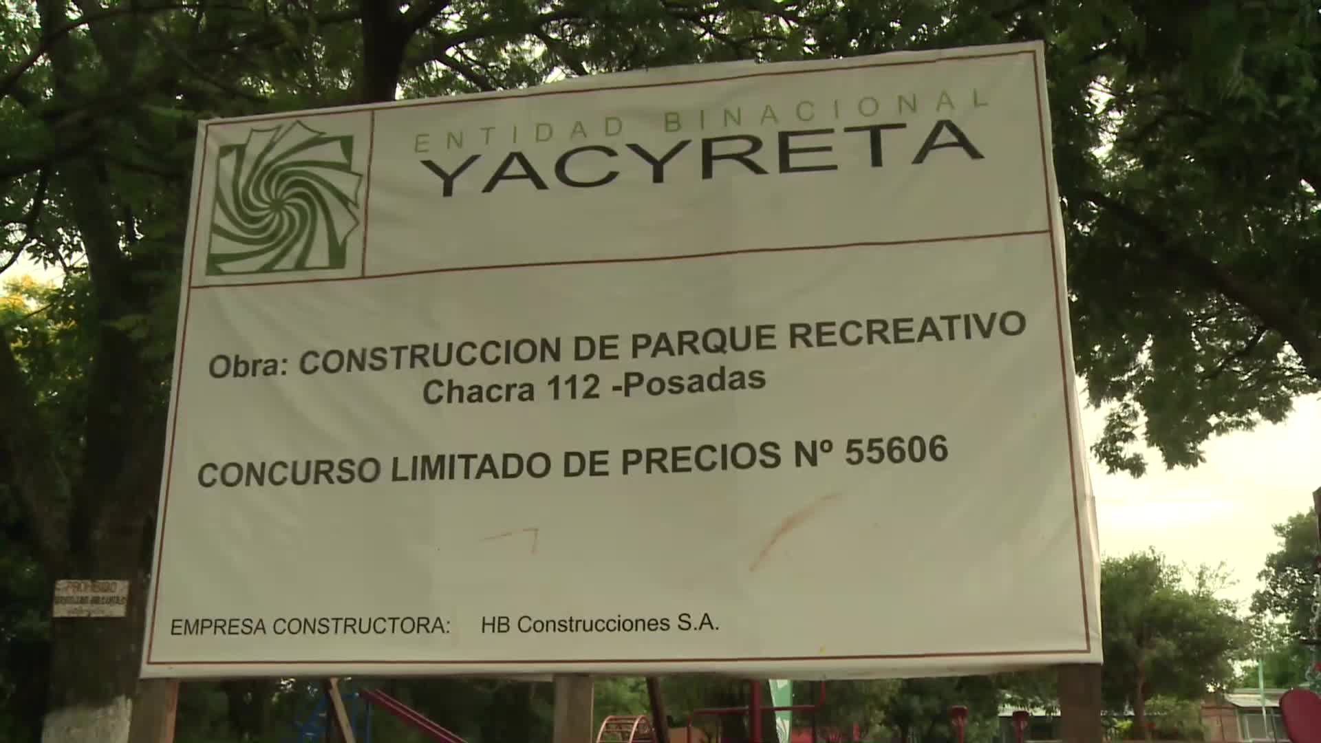 Barrio Yohazá: inauguraron un parque recreativo con plaza saludable, anfiteatro y playón deportivo
