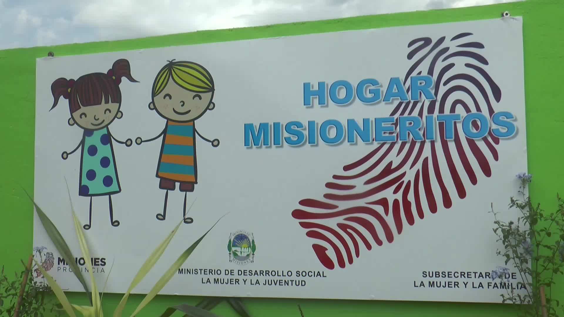 Para niños de hasta 10 años se inauguró el Hogar Misioneritos en Itaembé Miní