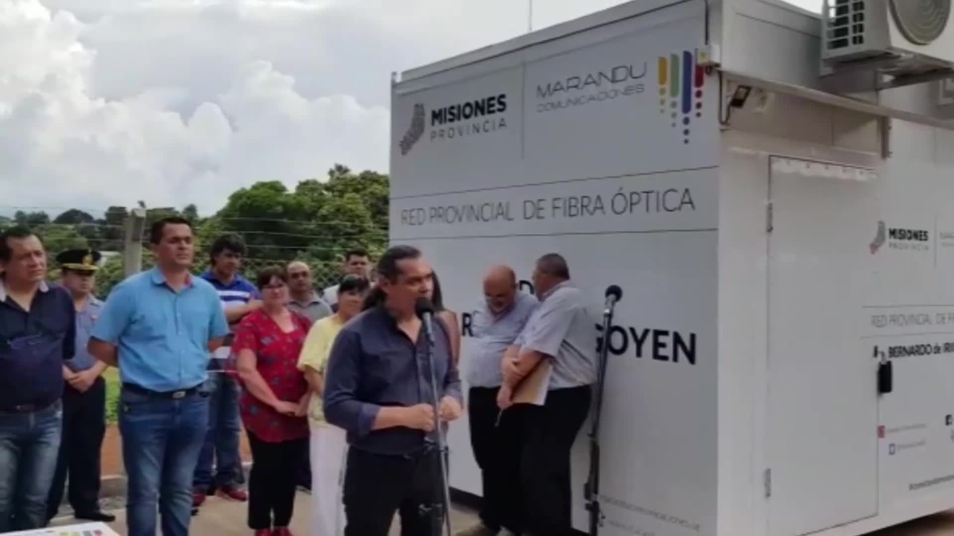 Conectando Misiones: Marandú Comunicaciones inauguró los nodos de Irigoyen y Andresito