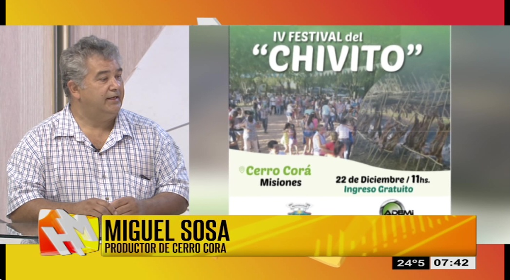 Cuarto Festival del Chivito Serrano en Cerro Corá