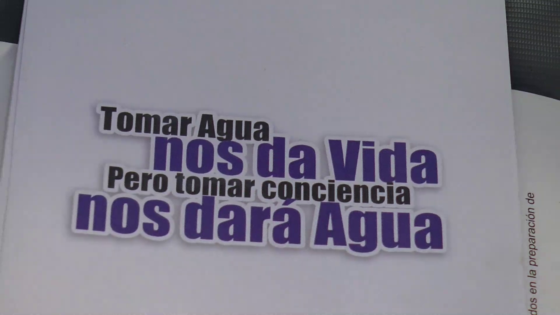 En el Día Mundial del Agua generan toma de conciencia sobre el líquido vital