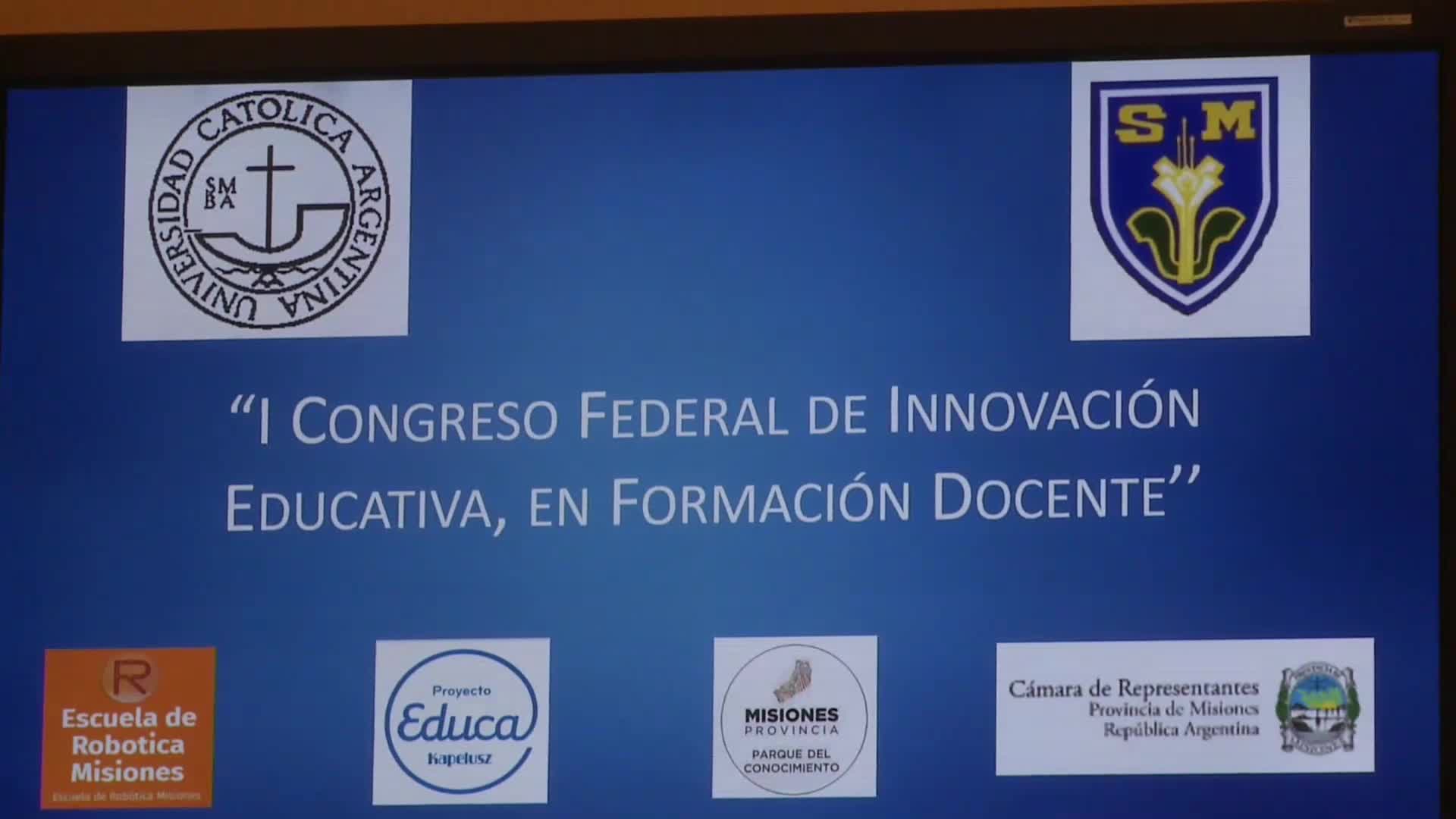 Se lanzó el primer Congreso Federal de Innovación en formación docente