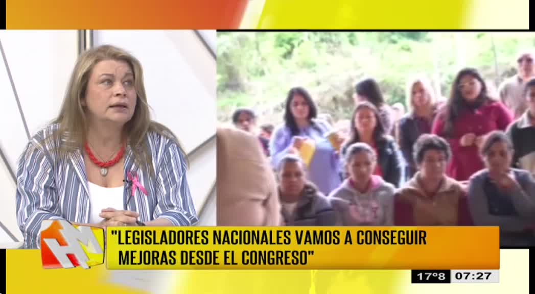 "Mi banca será de las mujeres y tendrán sus voces en el Congreso"