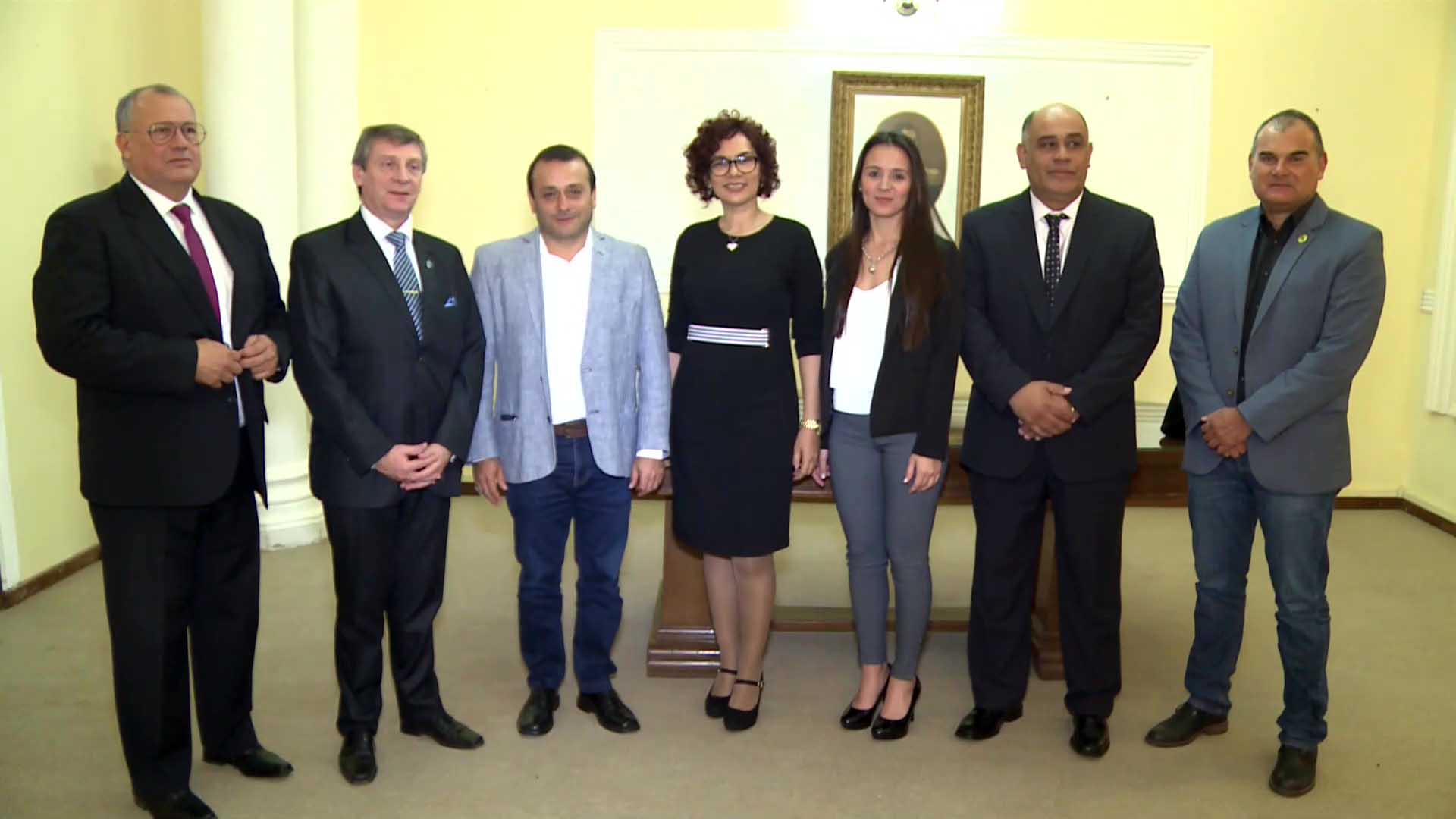 Herrera Ahuad recibió a la cúpula de la federación inmobiliaria