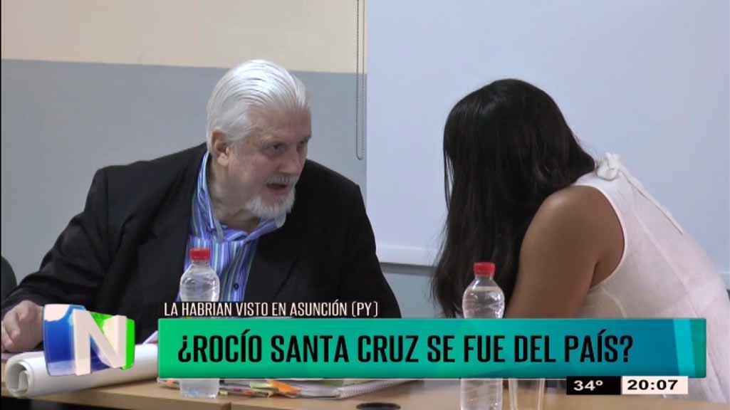 Rocío Santa Cruz se presentó este miércoles ante la Justicia