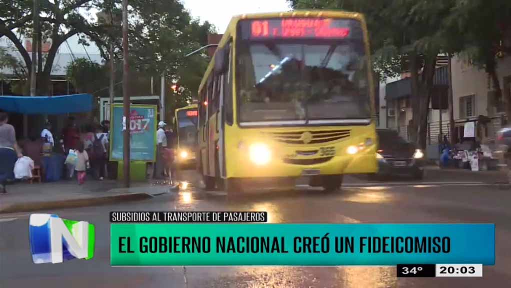 Compensaciones al transporte de pasajeros: Nación creó un fideicomiso