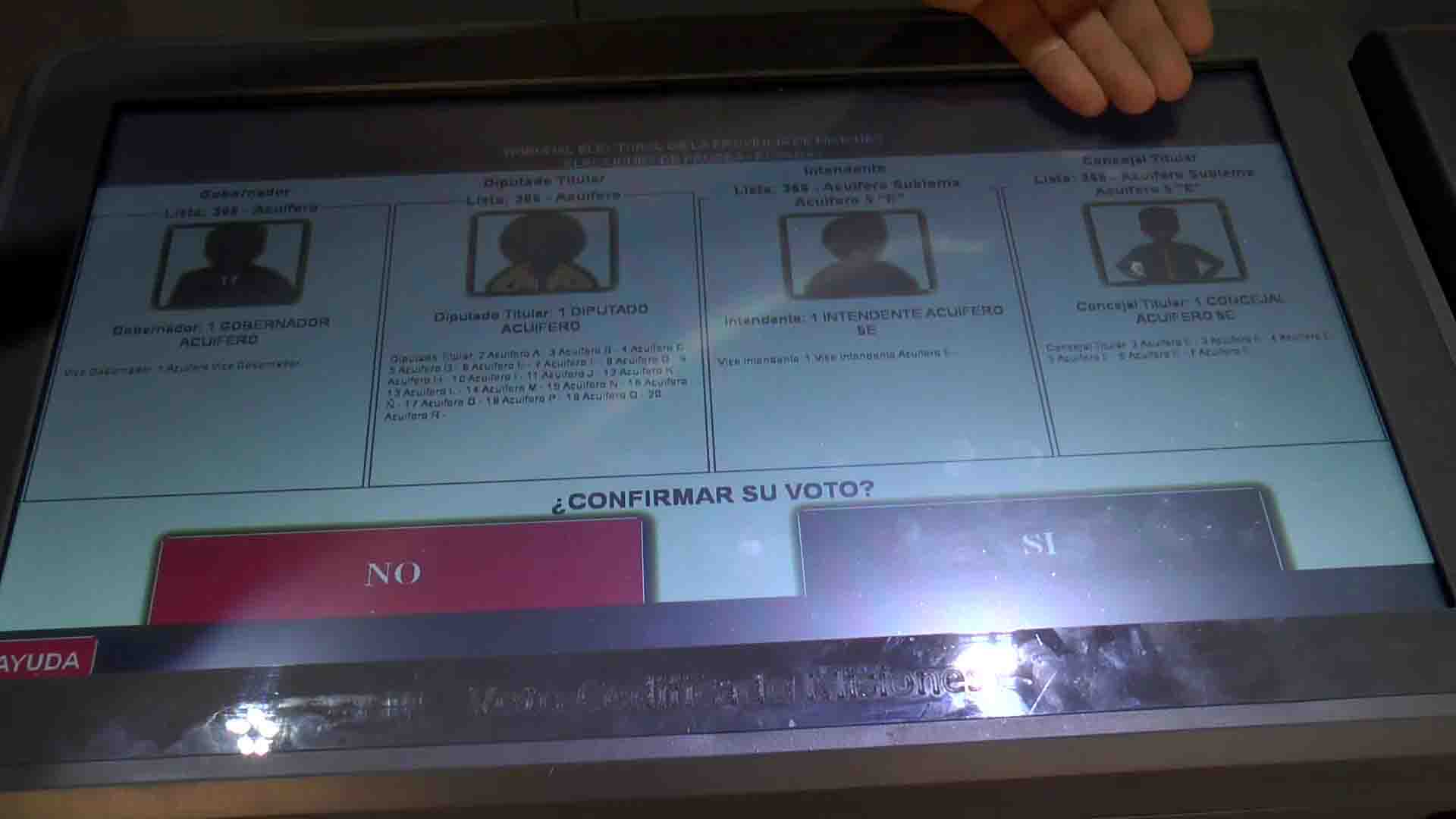Candelaria: capacitación del voto codificado