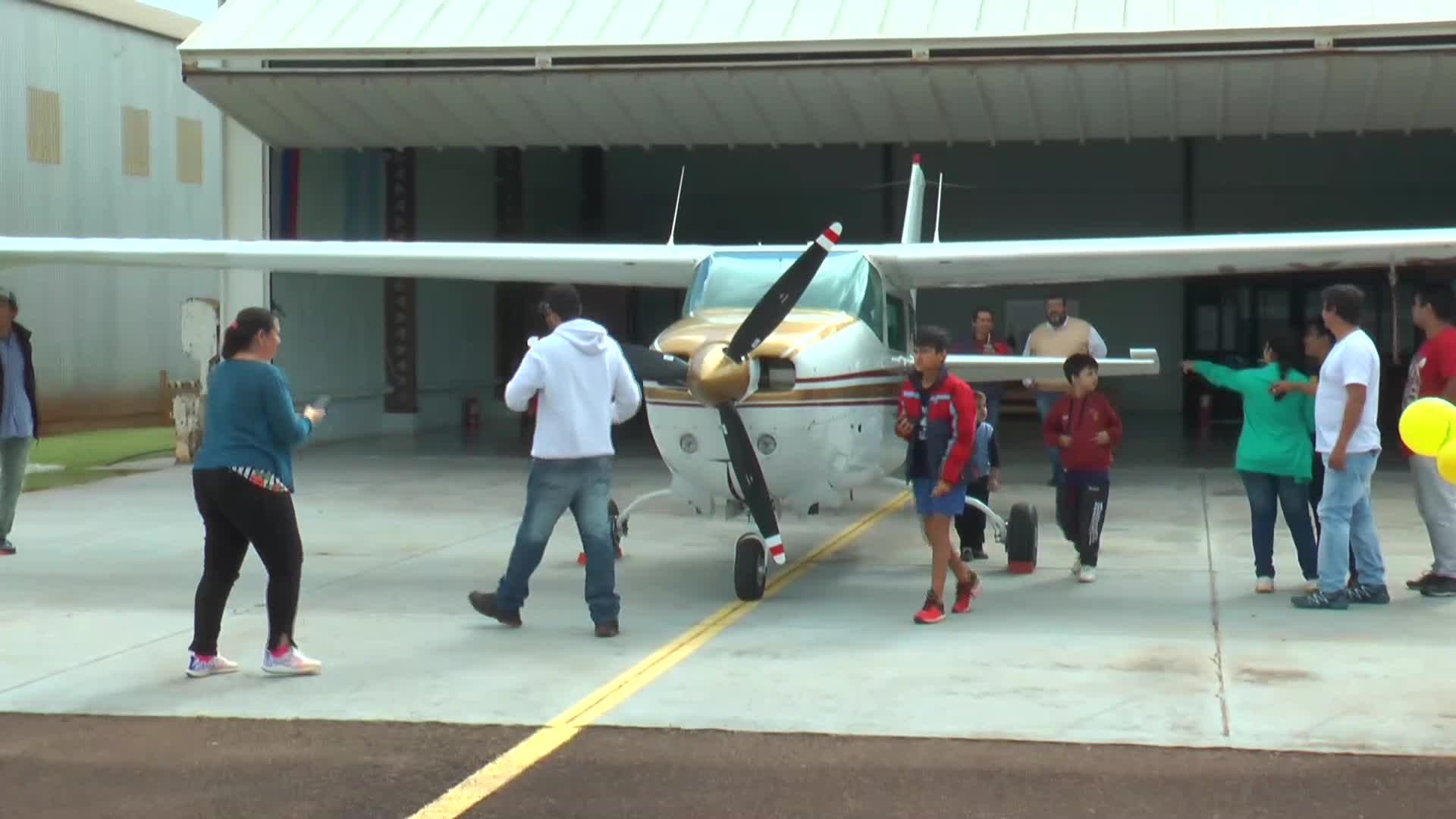 Show acrobáticos y vuelos de bautizmo el Aero Club Posadas celebró sus 90 años