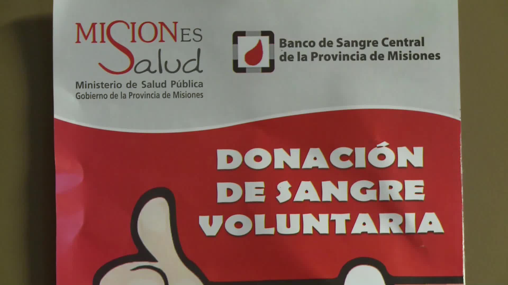 Mañana de 9 a 17 hs campaña de donación de sangre en el Instituto Santa María de las Misiones