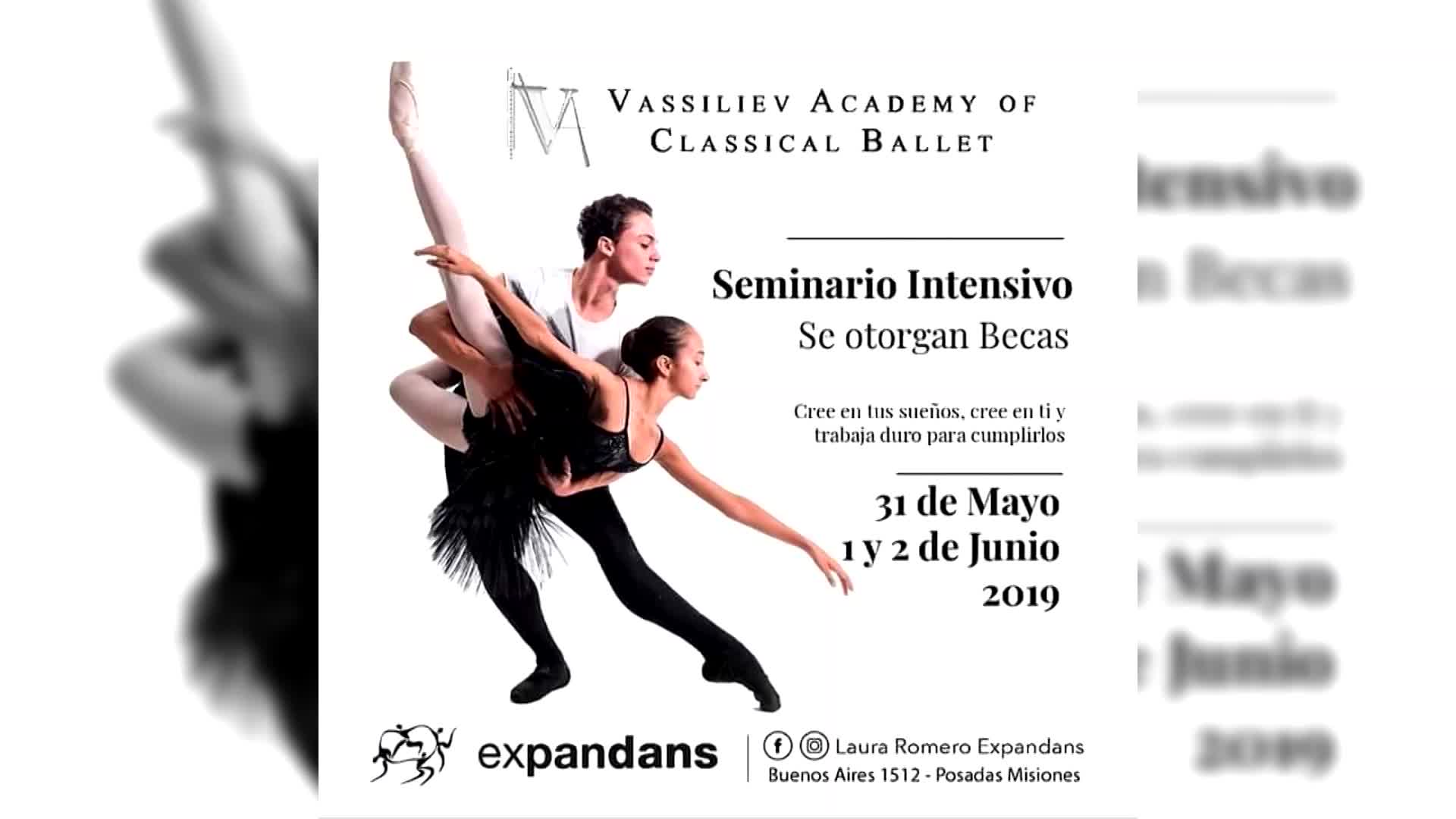 Del viernes al domingo seminario intensivo de danzas clásicas en Expandans