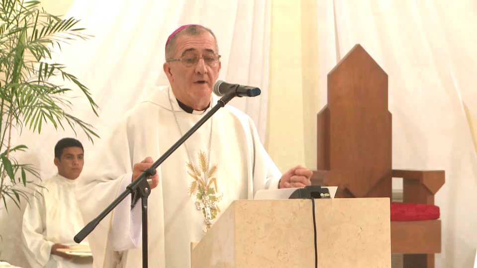 Bendición de los oleos: se ofició la tradicional misa crismal en la Catedral de Posadas