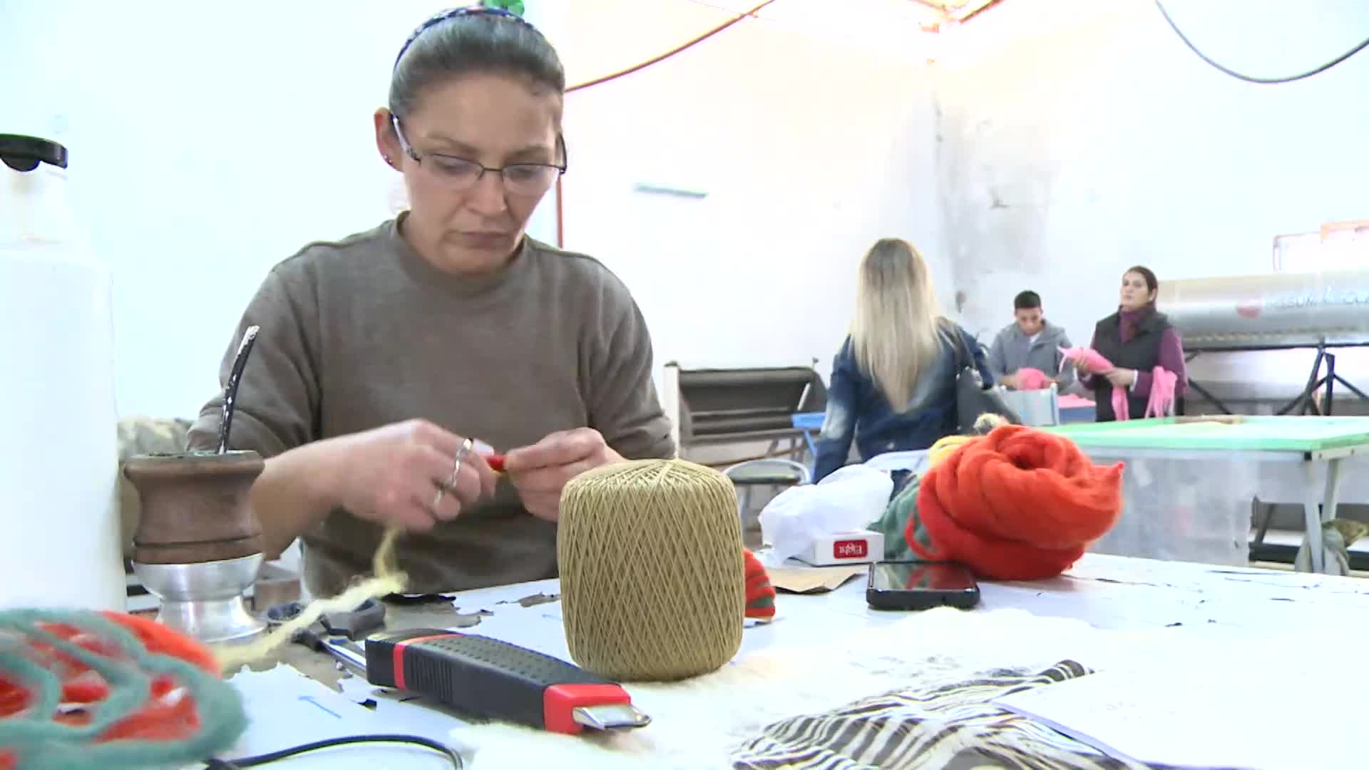 Expo Mujer - lanas misioneras: una producción de artesanías que agrega valor a la actividad ovina 