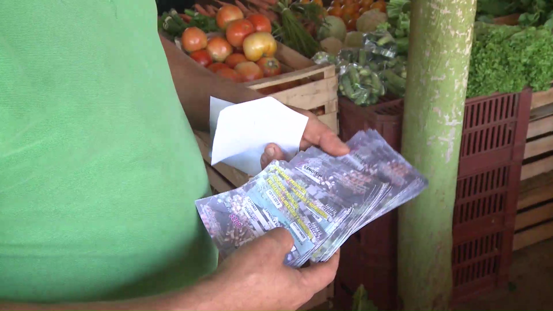 Itaembé Miní: entregan tickets para ferias francas del programa de emergencia alimentaria