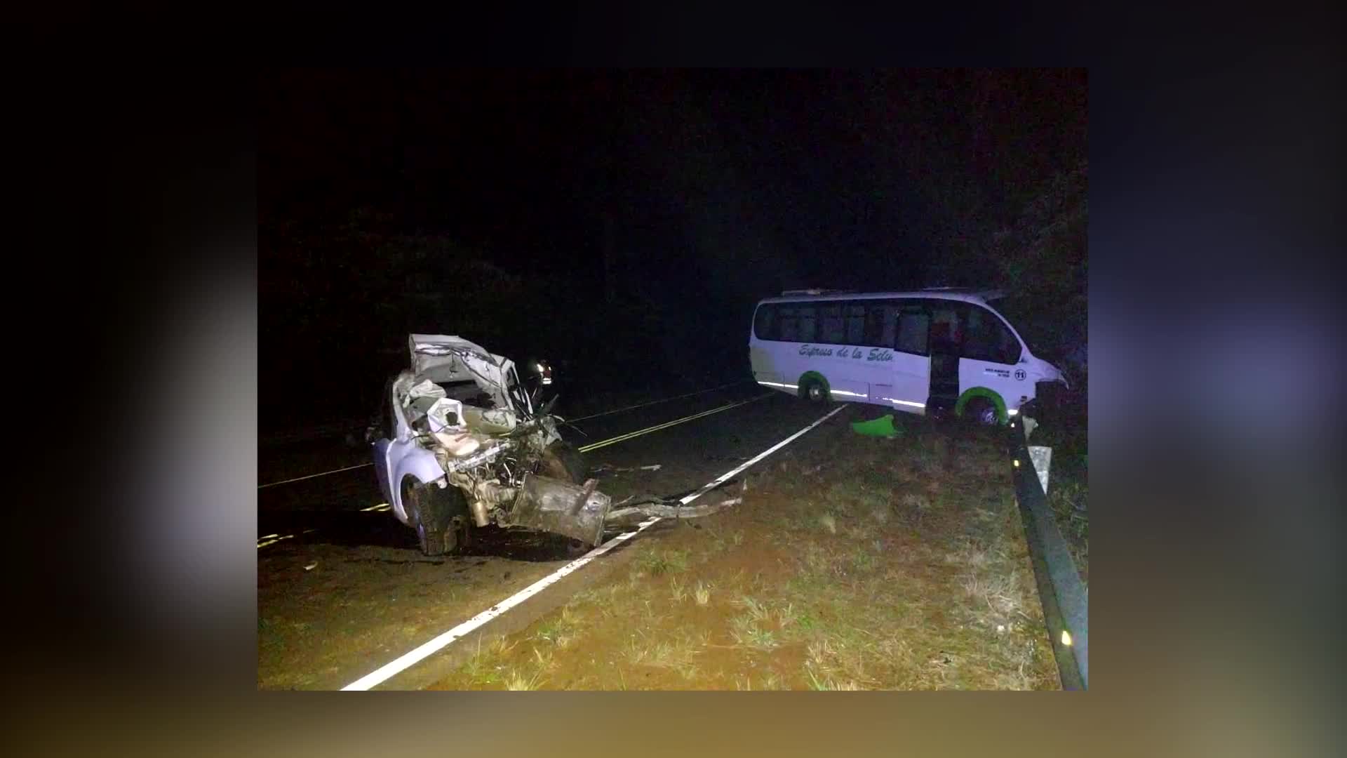 Wanda: automovilista falleció tras un choque en la Ruta 19