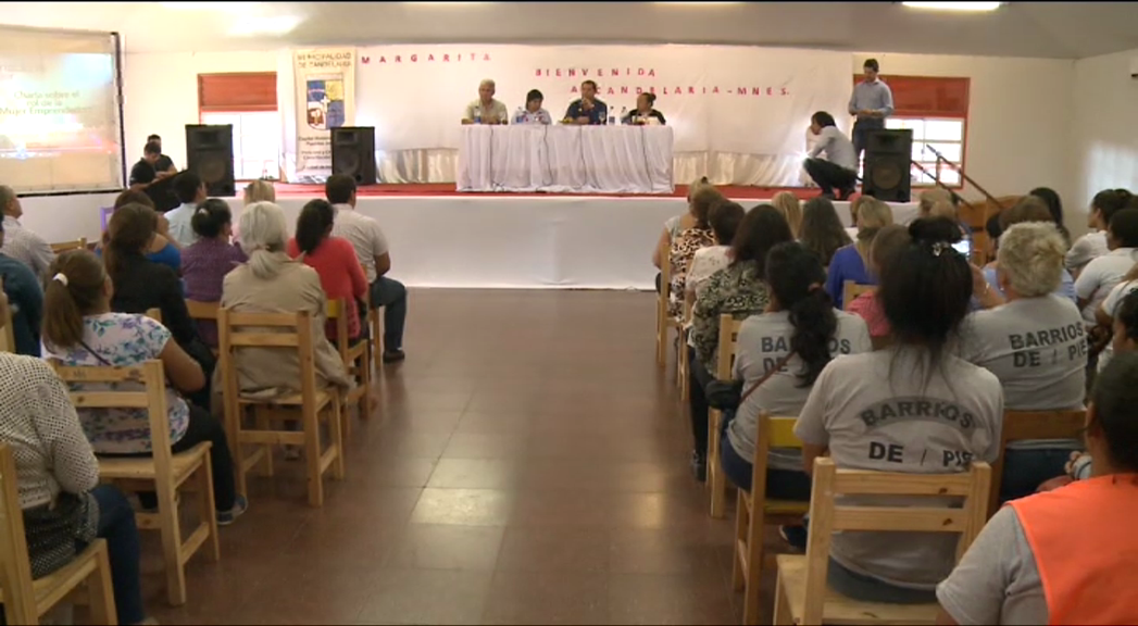 Candelaria: SUM Escuela n°8, destacan el trabajo de la mujeres en comedores comunitarios