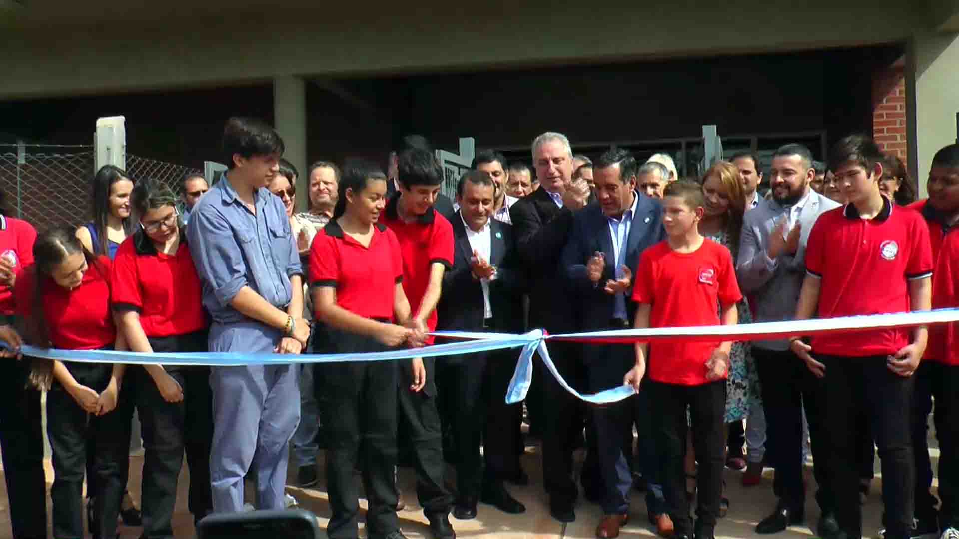 Nueva escuela técnica: inauguraron la EPET 34 en Itaembé Guazú